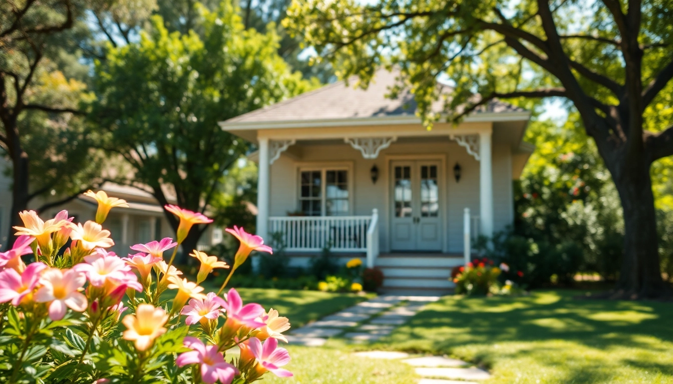 Explore East Hill Pensacola homes for sale, showcasing a charming bungalow amidst vibrant landscaping.
