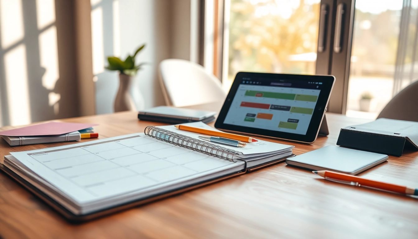Plan effectively and effortlessly to Seamlessly Organize Your Day with a beautifully arranged planner.