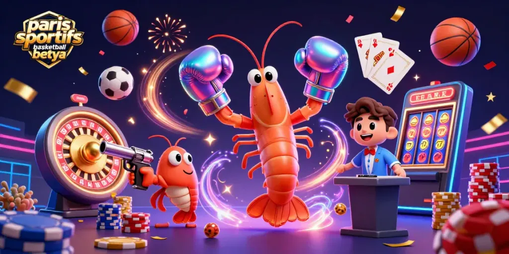 Bet on basketball with Paris sportifs basketball betya, featuring exciting gameplay and vibrant visuals.
