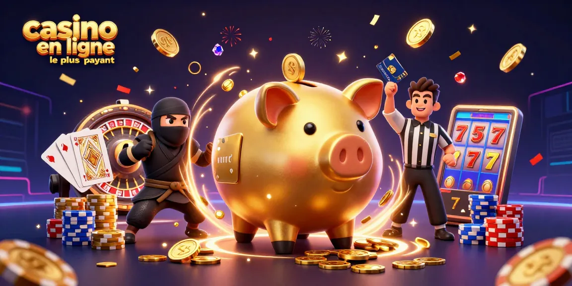 Gagnez des jetons avec le casino en ligne le plus payant en jouant aux machines à sous.