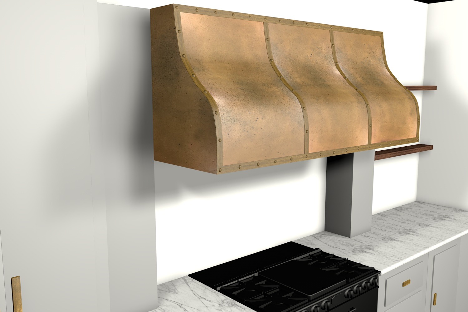 Integrated Cooker Hood – Stylish and Discreet Air Extraction for Modern Kitchens