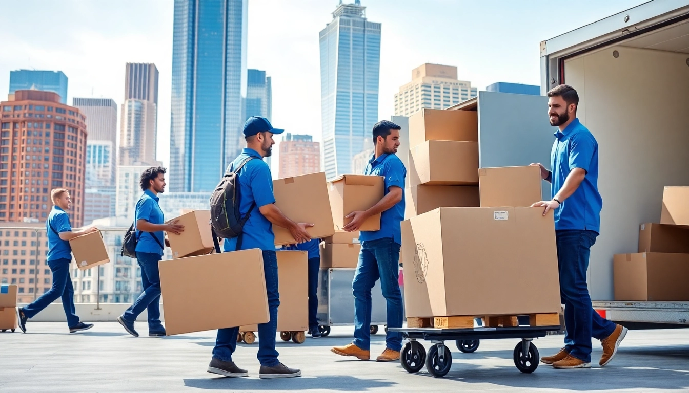 Experienced team providing Office Moving Services NYC with efficiency and professionalism during a relocation.
