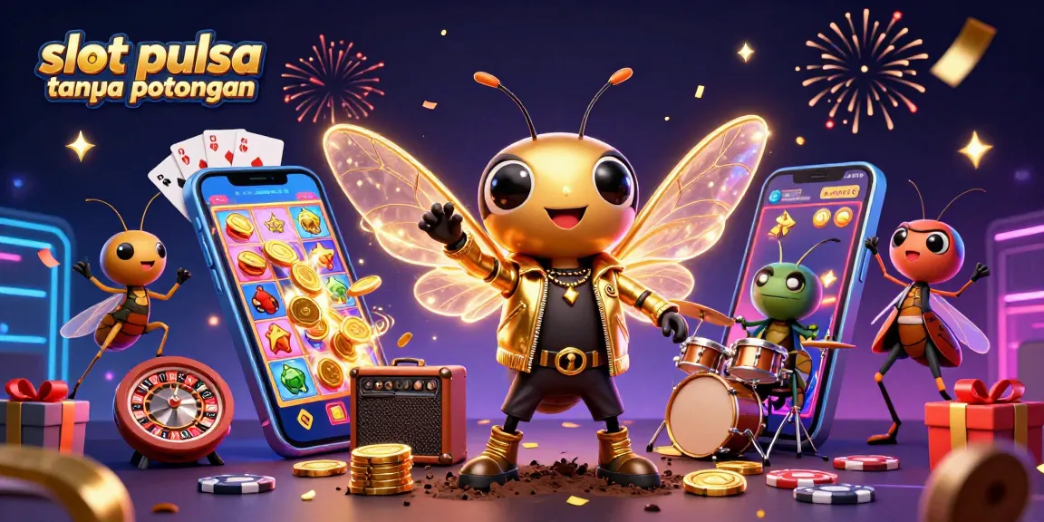 Slot pulsa tanpa potongan: Menangkan jackpot mudah dengan slot online terpercaya di Indonesia.