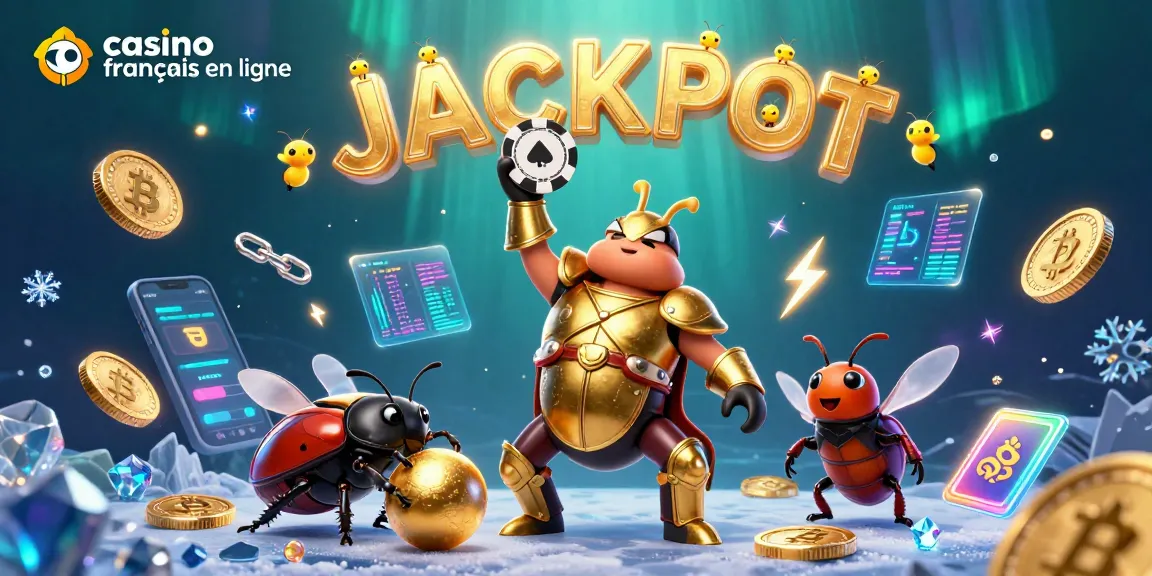 Jouer au casino français en ligne avec des personnages animés et des éléments de jeu dynamiques.
