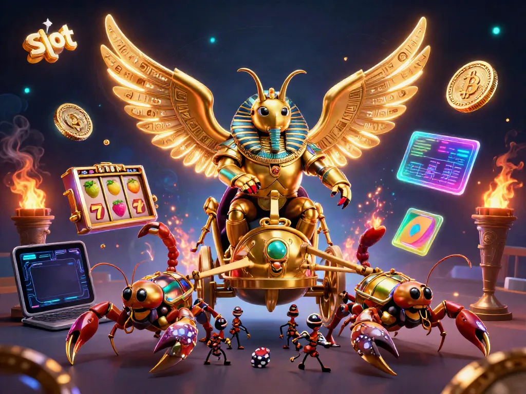 Menang besar di mesin slot dengan simbol buah dan jackpot yang memikat