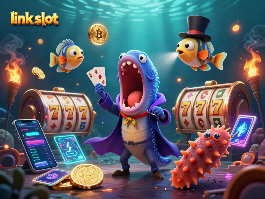Menangkan jackpot dengan link slot dan nikmati pertunjukan sulap bawah laut yang menarik.