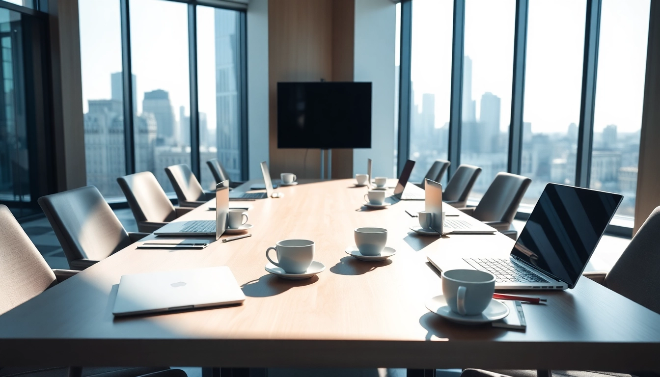 Utilize the never miss a meeting scheduling tool for efficient business meetings in a vibrant office.