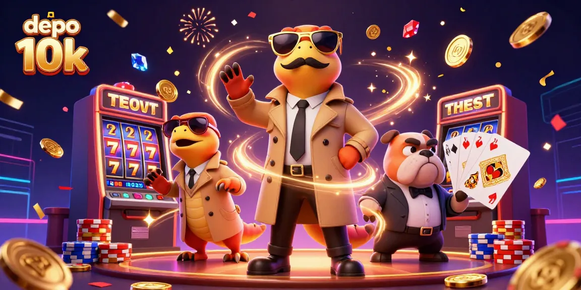 Menangkan slot depo 10k dengan permainan menarik dan peluang jackpot besar di dunia kasino.