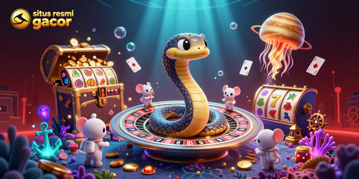 Temukan pengalaman situs resmi gacor saat bermain game slot di galaksi yang megah ini.