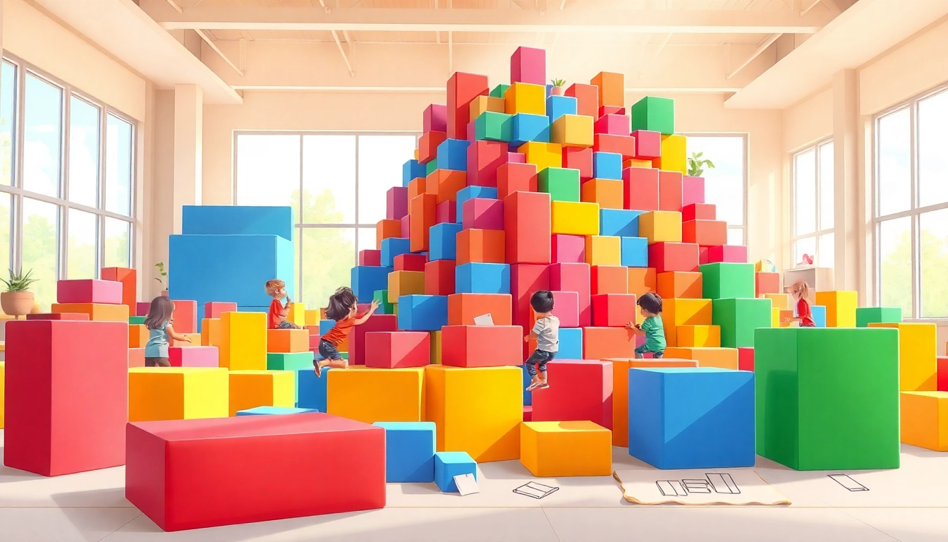 Find out more about creative ways kids use giant foam blocks for building adventures.
