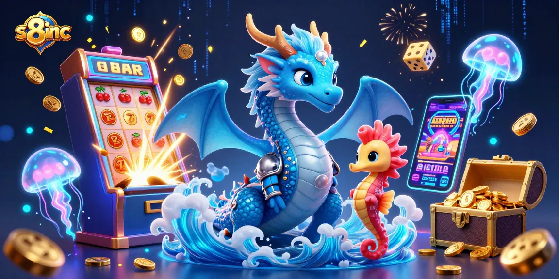 Experience thrilling games at s8inc with vibrant 3D characters and dynamic casino elements.