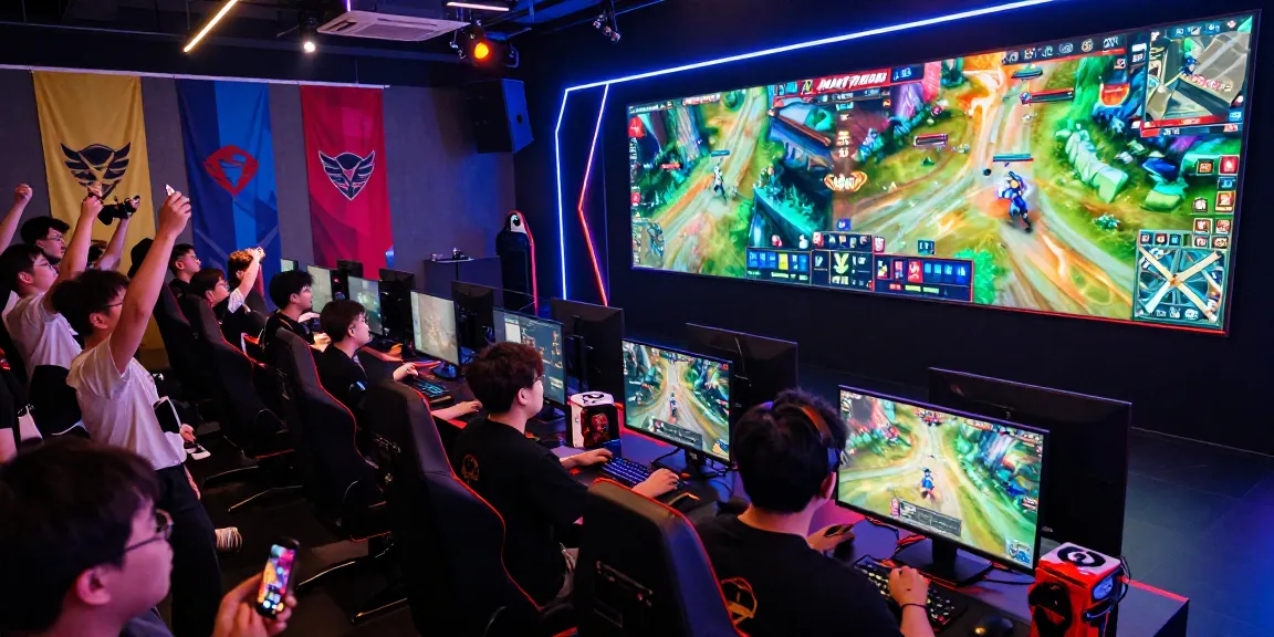 Dynamic esports arena showcasing MANTRA88 excitement, audience cheering, and competitive gaming atmosphere at ullesthorpe.org